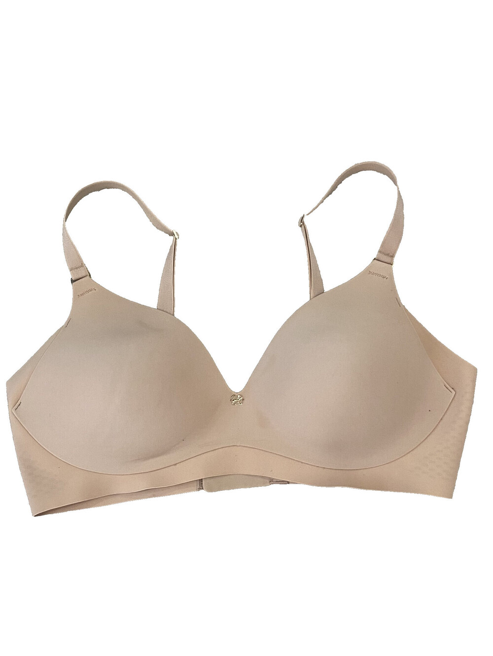 Honeylove Sice 34C Cloud Embrace Wireless Contour T Shirt Bra Nude/Beige